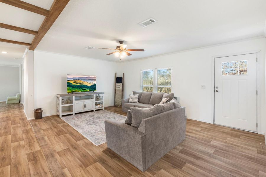 Furnished interior view inside a new home in , Somerville (Image 9).