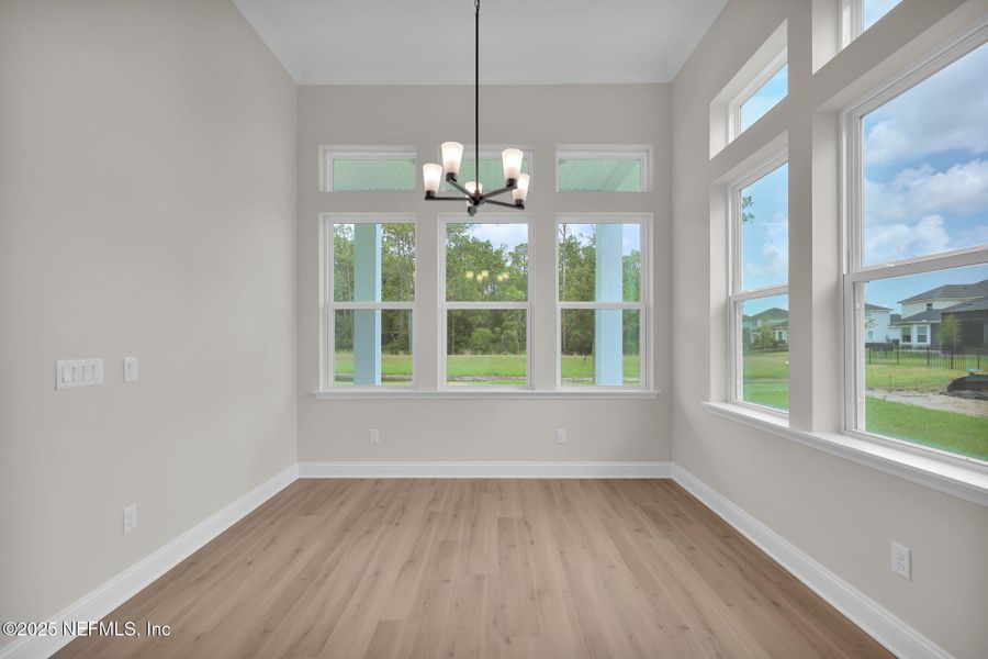 Spacious, unfurnished interior of a new home in Courtney Oaks at SilverLeaf, St. Augustine (Image 29).