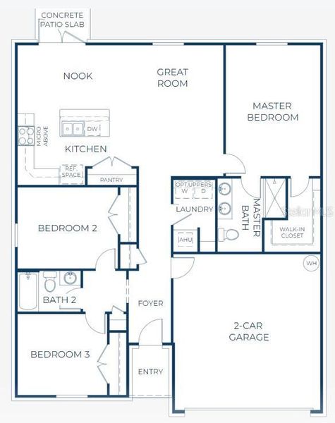 Oak Floor Plan