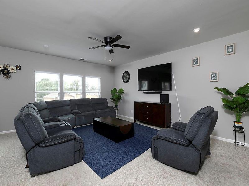 Furnished interior view inside a new home in , Dallas (Image 8). Furnished interior view inside a new home in , Dallas (Image 8).