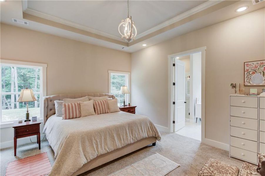 Furnished interior view inside a new home in , Social Circle (Image 33). Furnished interior view inside a new home in , Social Circle (Image 33).