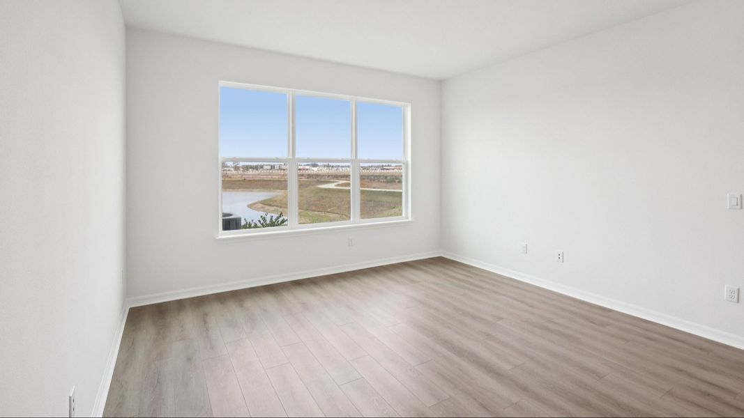 Furnished interior view inside a new home in Isla Mirada, San Antonio (Image 15).