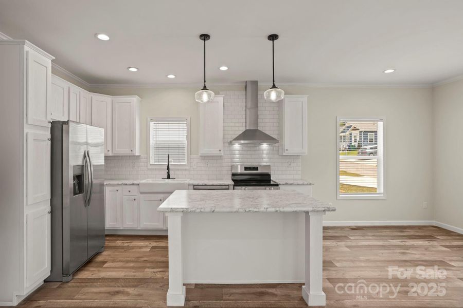Furnished interior view inside a new home in , Asheville (Image 12).