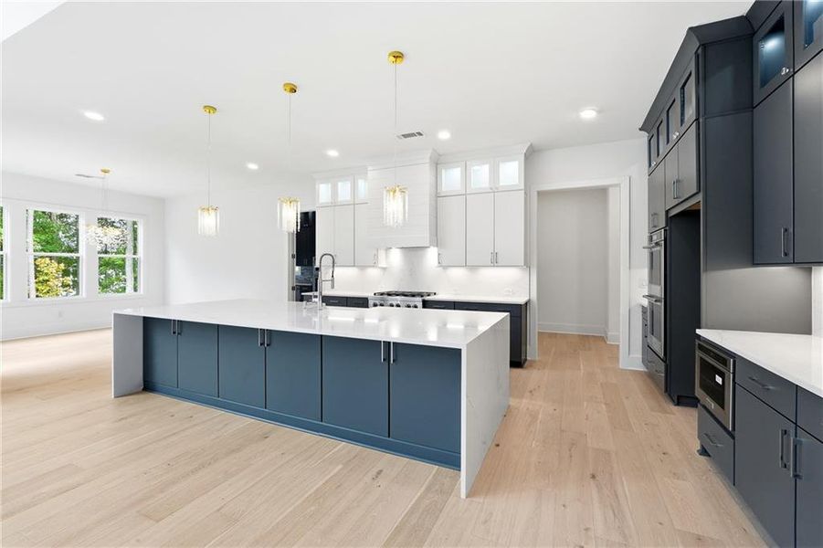 Furnished interior view inside a new home in , Cumming (Image 5).