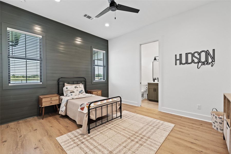 Furnished interior view inside a new home in , Dripping Springs (Image 20).