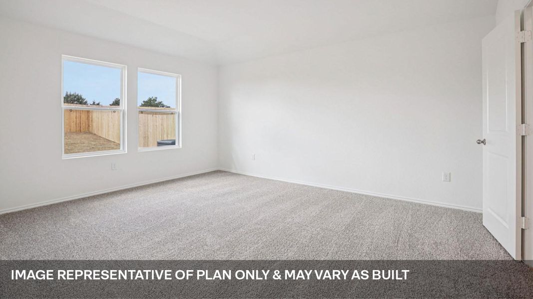 Spacious, unfurnished interior of a new home in Carillon, Manor (Image 25).