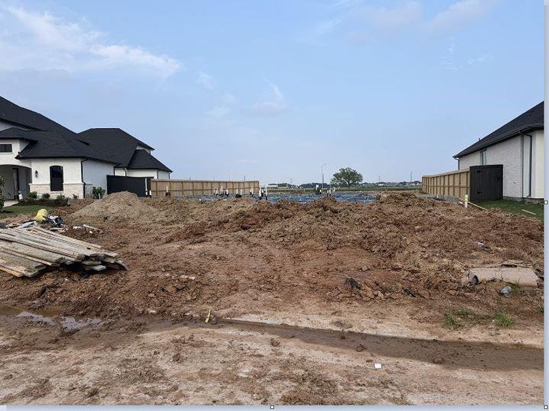 Site preparation for new homesites in Harvest Green, Richmond (Image 4).