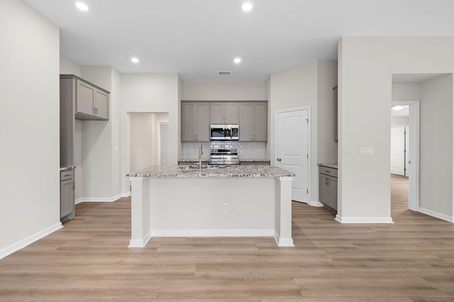 Furnished interior view inside a new home in Heritage at New Riverside, Bluffton (Image 4).