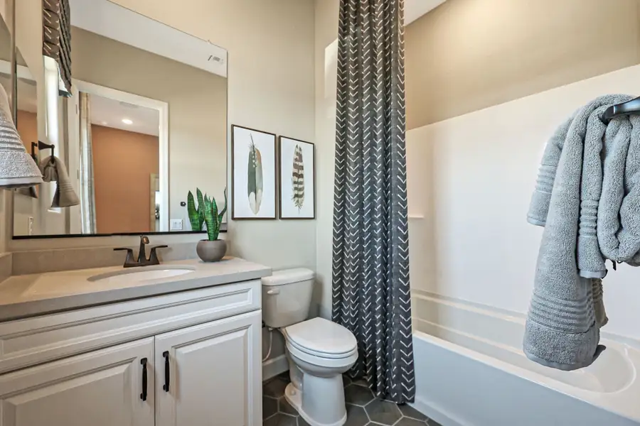 Representative furnished interior of a home built from the Kelly by Mattamy Homes in Empire Pointe, Queen Creek (Image 41).