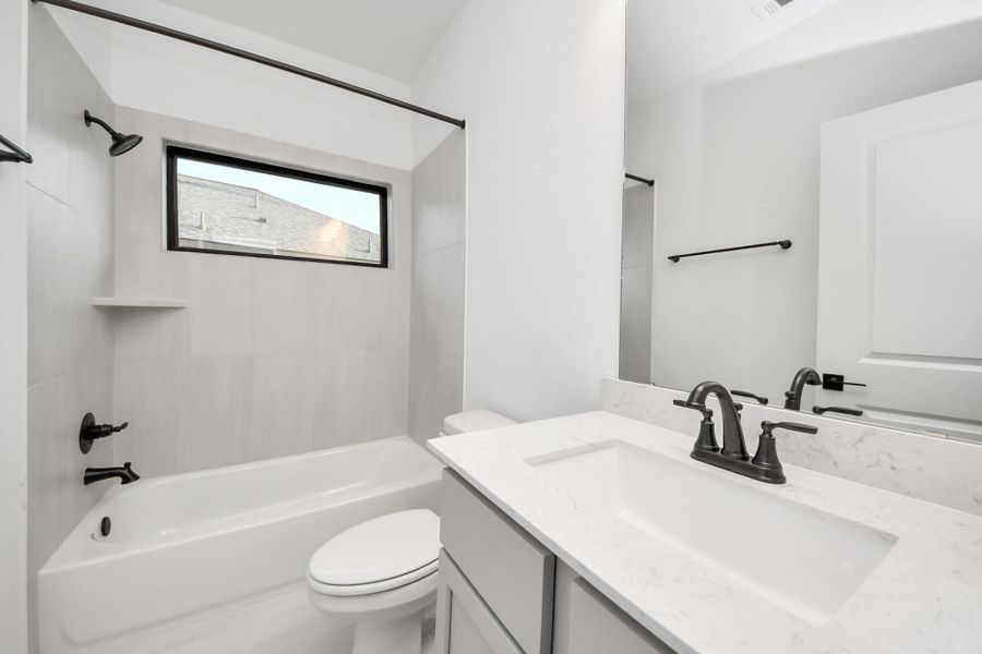 Furnished interior view inside a new home in Austin Point, Richmond (Image 14). Furnished interior view inside a new home in Austin Point, Richmond (Image 14).