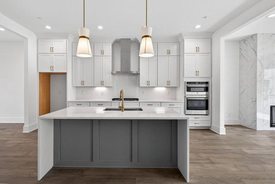 Furnished interior view inside a new home in , Decatur (Image 20).