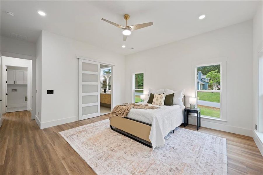 Furnished interior view inside a new home in , Gainesville (Image 14). Furnished interior view inside a new home in , Gainesville (Image 14).