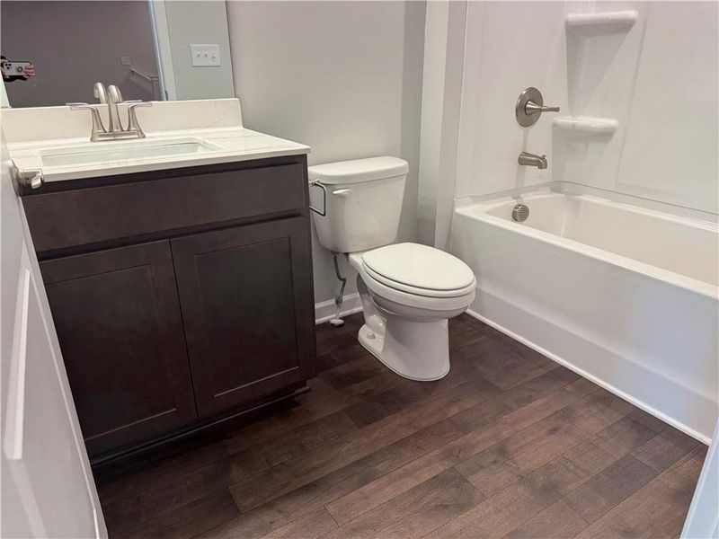 Furnished interior view inside a new home in Silver Leaf, Dawsonville (Image 1).