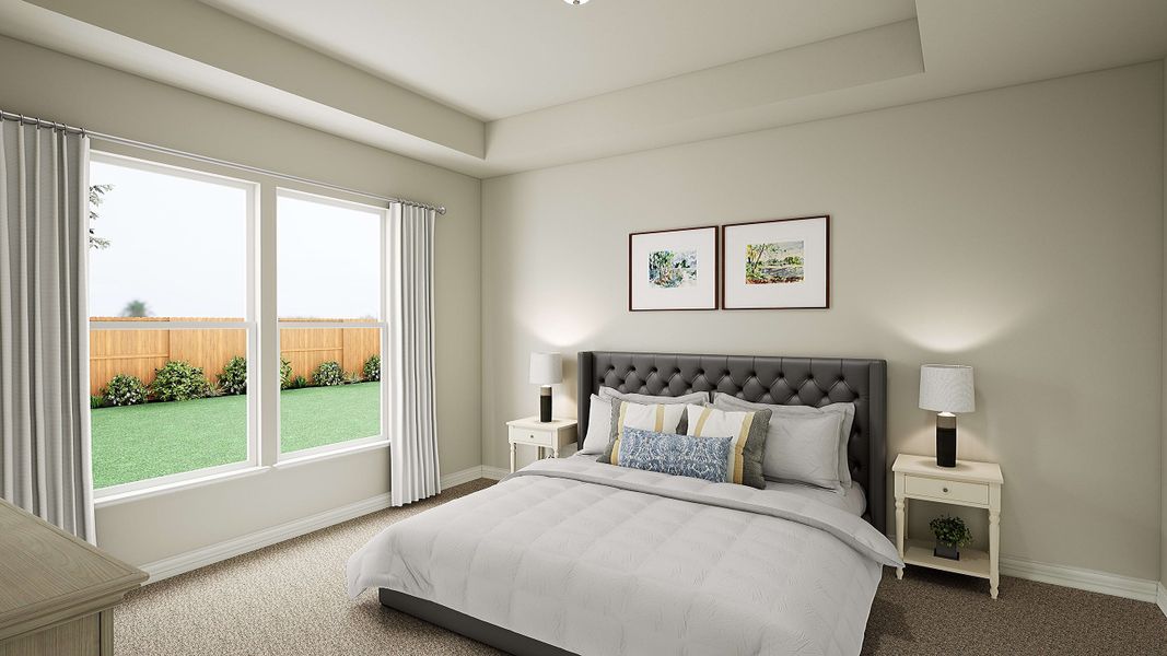 Furnished interior view inside a new home in Mason Woods, Cypress (Image 4). Furnished interior view inside a new home in Mason Woods, Cypress (Image 4).