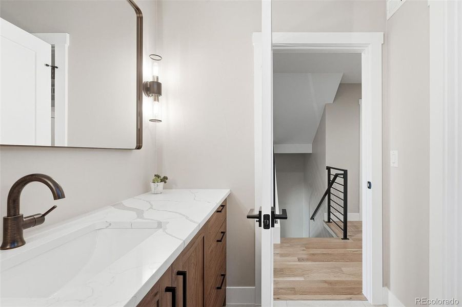 Furnished interior view inside a new home in , Denver (Image 39). Furnished interior view inside a new home in , Denver (Image 39).