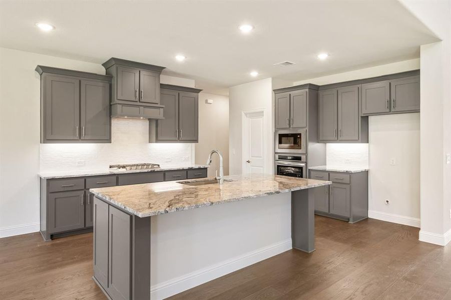 Furnished interior view inside a new home in Liberty, Melissa (Image 7). Furnished interior view inside a new home in Liberty, Melissa (Image 7).