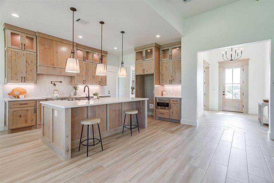 Furnished interior view inside a new home in , Azle (Image 19).