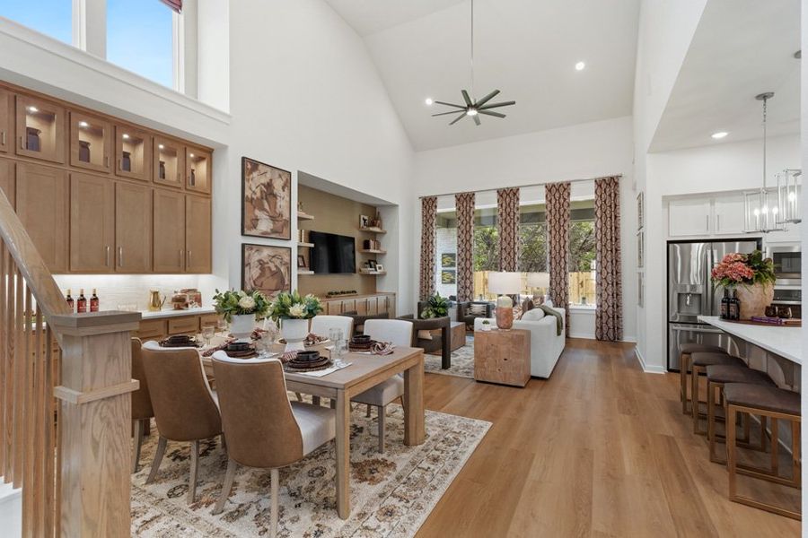 Representative Dining Room - some options shown