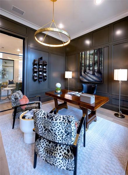 Furnished interior view inside a new home in , Southlake (Image 10).