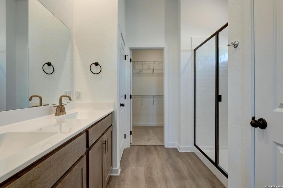 Furnished interior view inside a new home in Arcadia Ridge, San Antonio (Image 9).