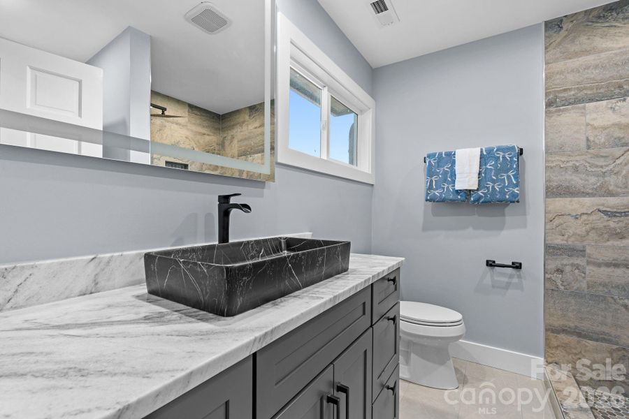 Furnished interior view inside a new home in , Weaverville (Image 14).