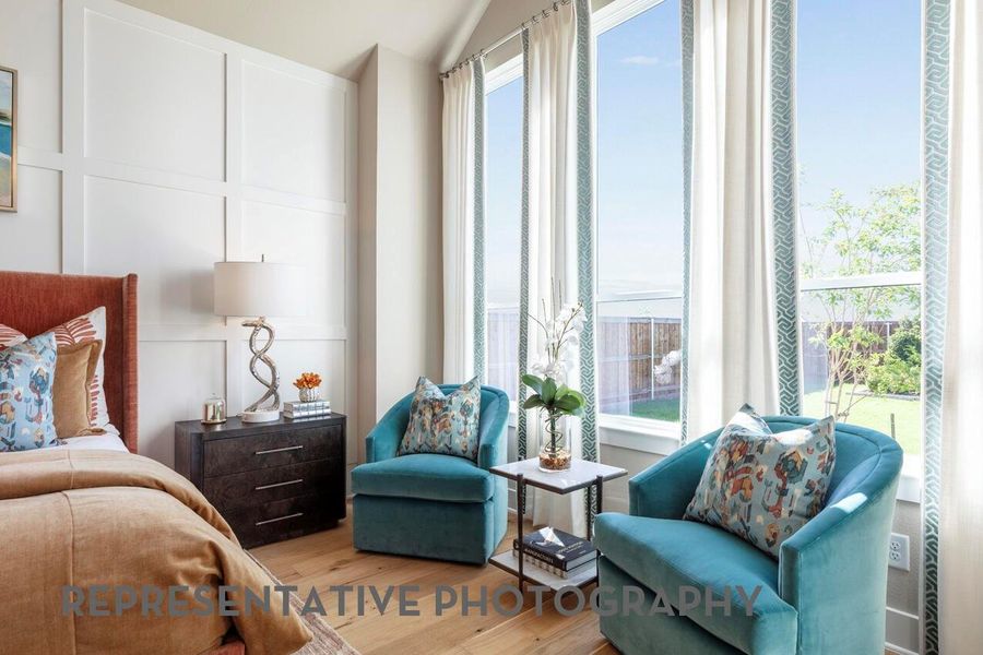 Furnished interior view inside a new home in COLTON, Todd Mission (Image 11).