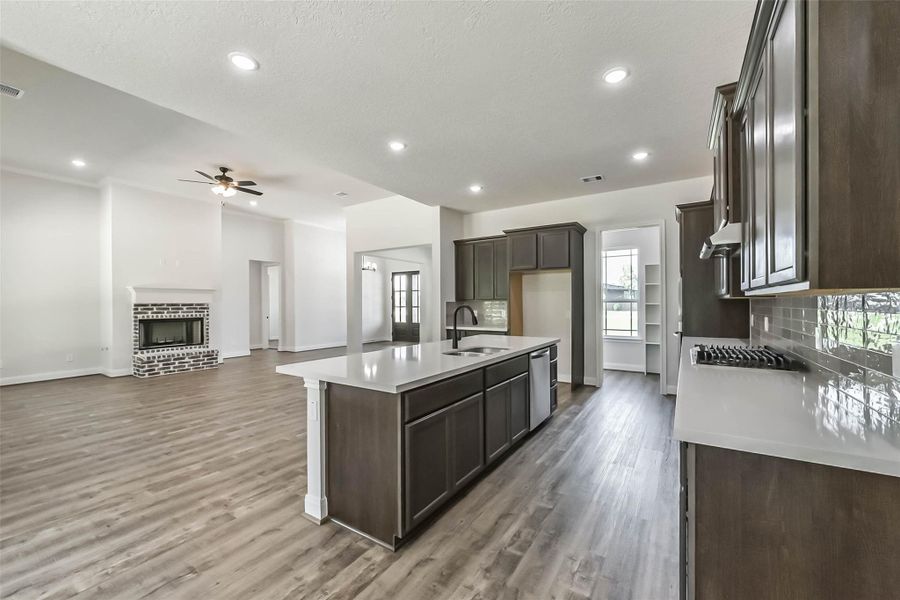 Furnished interior view inside a new home in , Baytown (Image 7).
