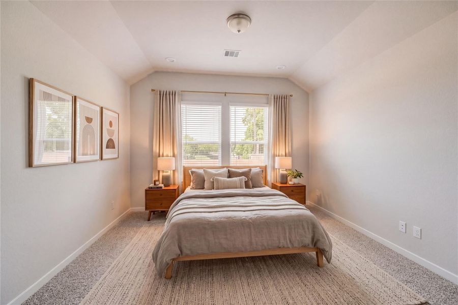 Furnished interior view inside a new home in Windmill Estates, Magnolia (Image 34).