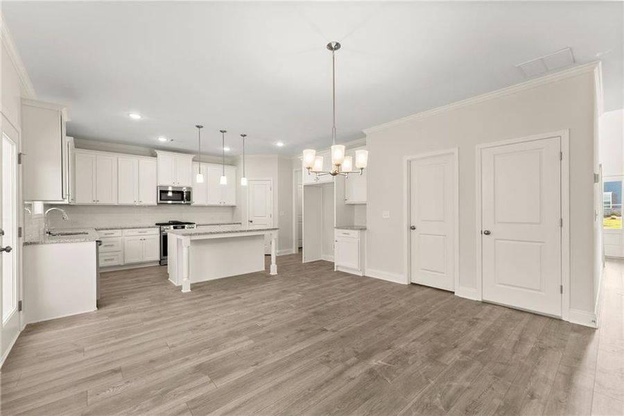 Spacious, unfurnished interior of a new home in , Dawsonville (Image 27). Spacious, unfurnished interior of a new home in , Dawsonville (Image 27).