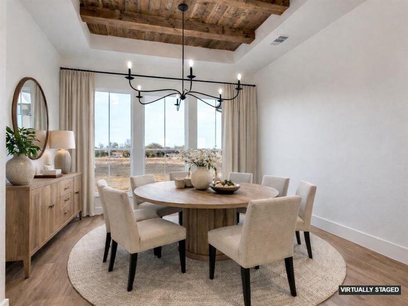 Furnished interior view inside a new home in , Waxahachie (Image 18).