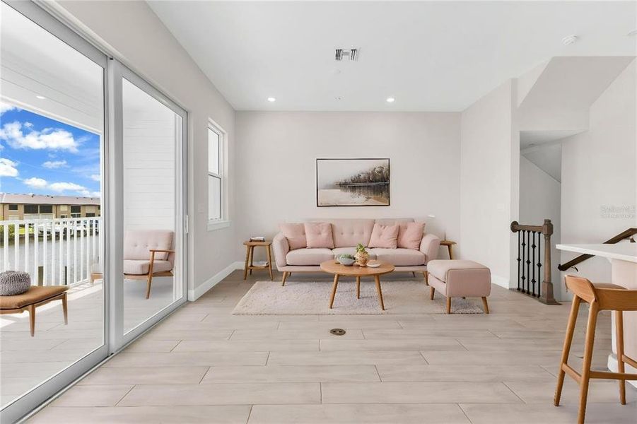 Furnished interior view inside a new home in Seahaven, Punta Gorda (Image 6).