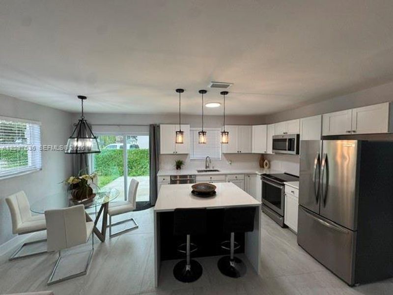 Furnished interior view inside a new home in , Florida City (Image 12).