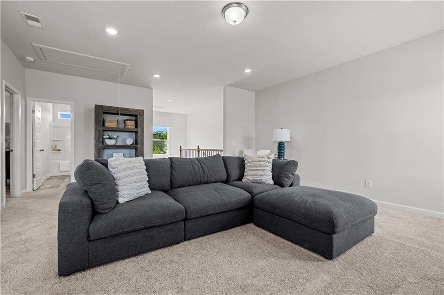 Furnished interior view inside a new home in Capstone Estates, Apison (Image 28).
