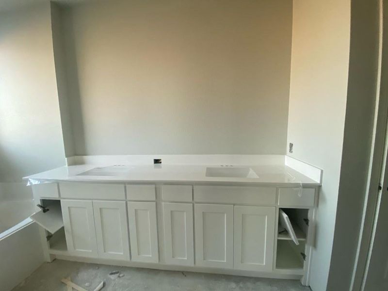 In-progress construction of a new home in Morningstar, Aledo, TX (Image 11).