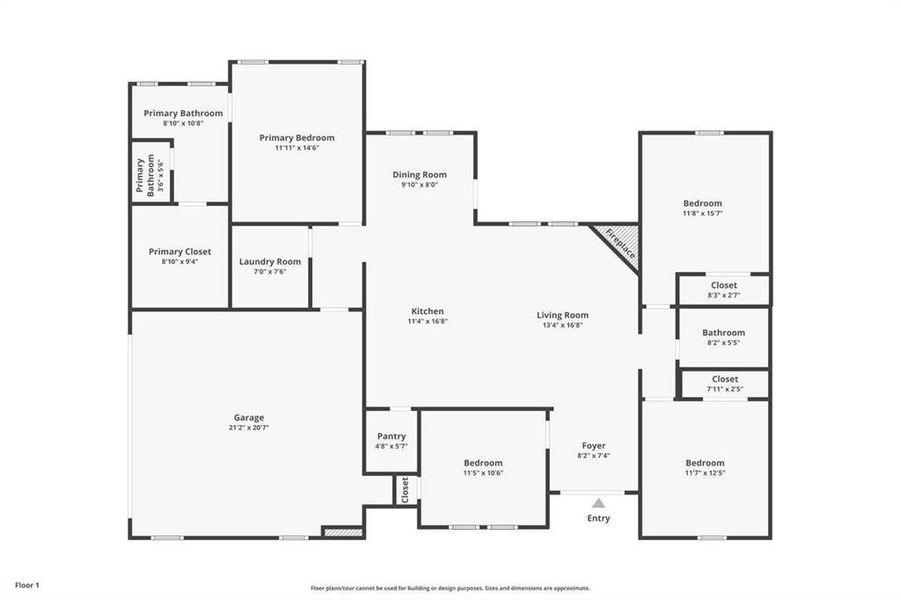 2D floor plan layout of this home in , Emory, TX (Image 4). 2D floor plan layout of this home in , Emory, TX (Image 4).