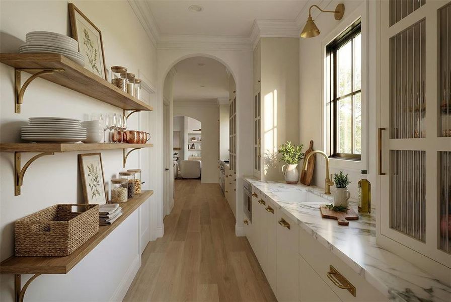 Furnished interior view inside a new home in , Dallas (Image 9). Furnished interior view inside a new home in , Dallas (Image 9).