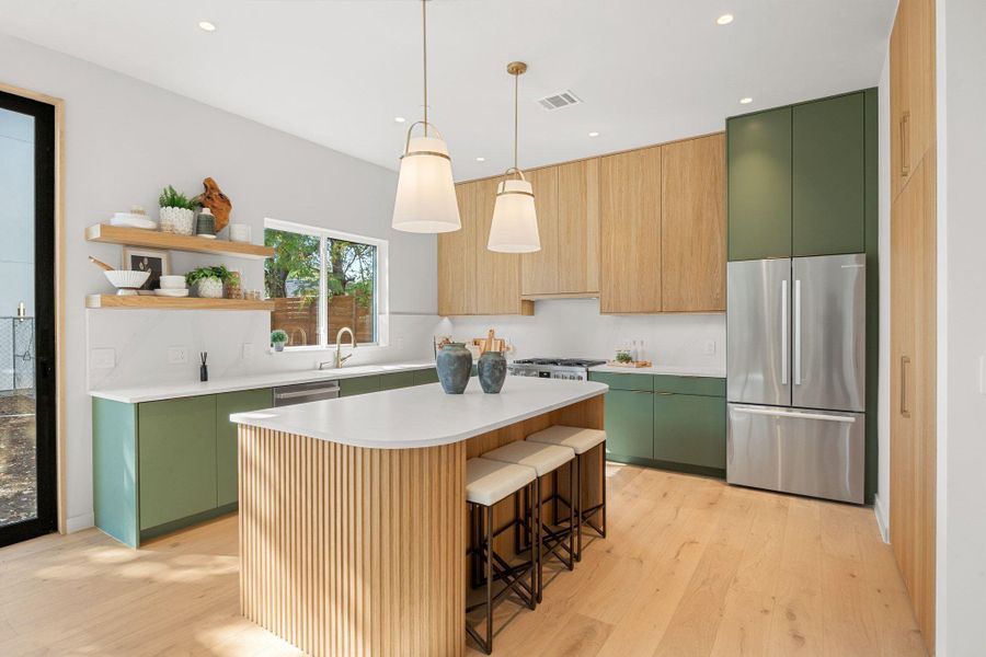 Furnished interior view inside a new home in , Austin (Image 14).