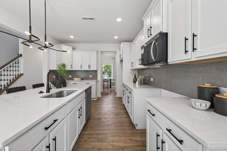 Furnished interior view inside a new home in Morrow Brook, Albemarle (Image 6).
