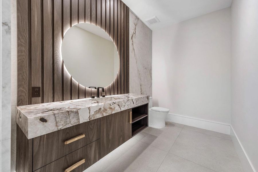 Furnished interior view inside a new home in , Boca Raton (Image 16).