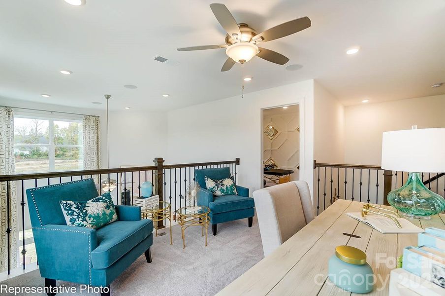 Furnished interior view inside a new home in Harrisburg Village, Harrisburg (Image 17).