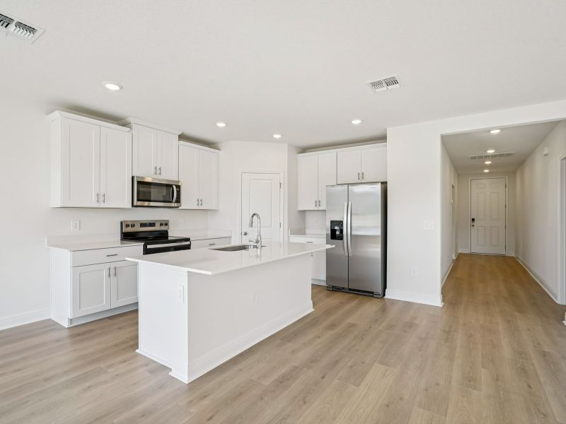 Furnished interior view inside a new home in The Reserve at Hammock Oaks - Signature Series, Lady Lake (Image 7).
