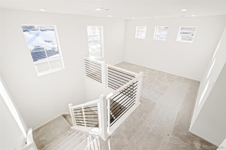 Spacious, unfurnished interior of a new home in The Nest Classic at Canyon Creek, Erie (Image 26).