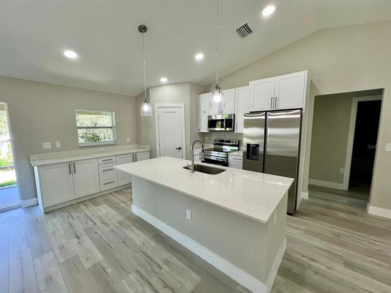 Furnished interior view inside a new home in , Citrus Springs (Image 10).