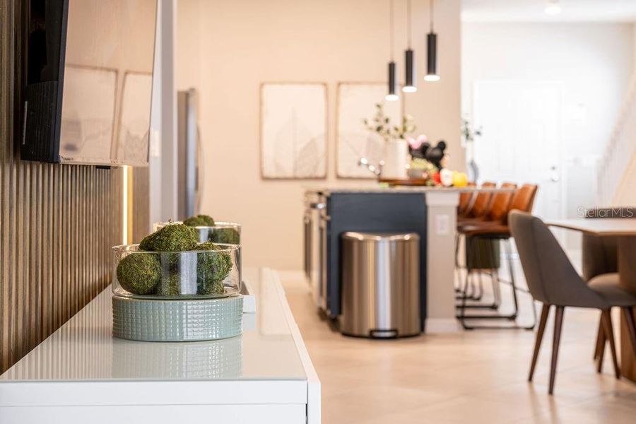 Furnished interior view inside a new home in , Clermont (Image 15).