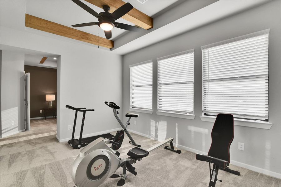Furnished interior view inside a new home in , Montgomery (Image 31).