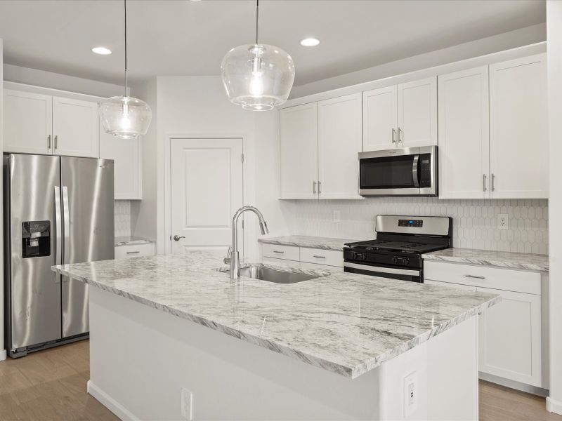 Furnished interior view inside a new home in Alamar at Rocking K, Tucson (Image 3).