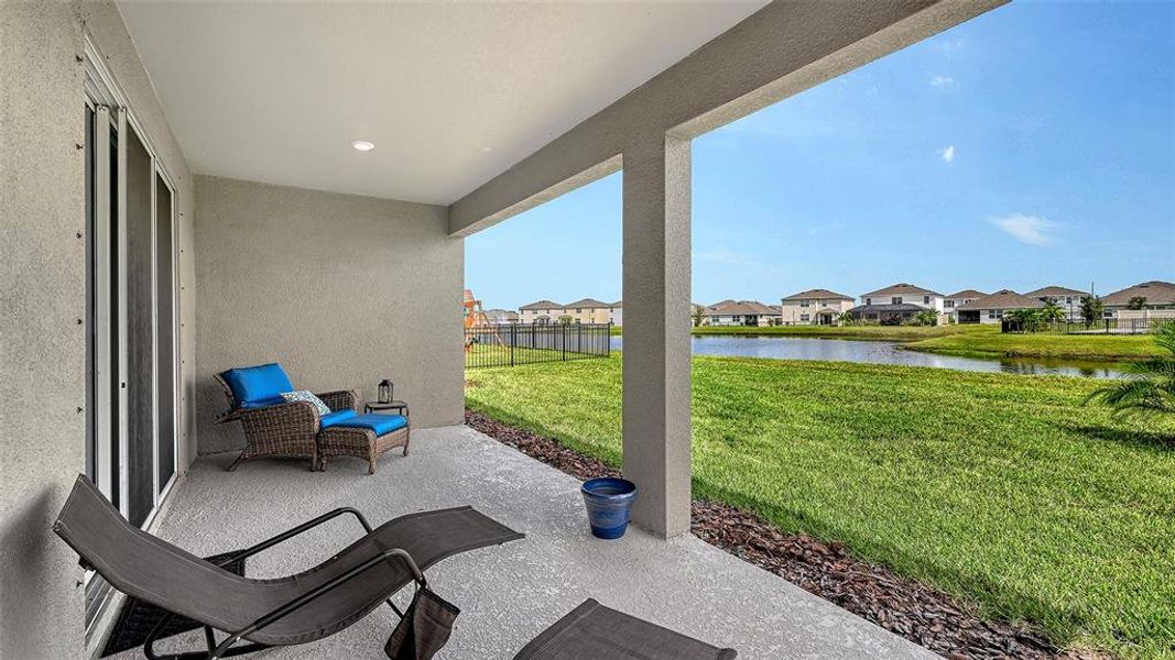 Furnished interior view inside a new home in Solera at Lakewood Ranch, Bradenton (Image 3).