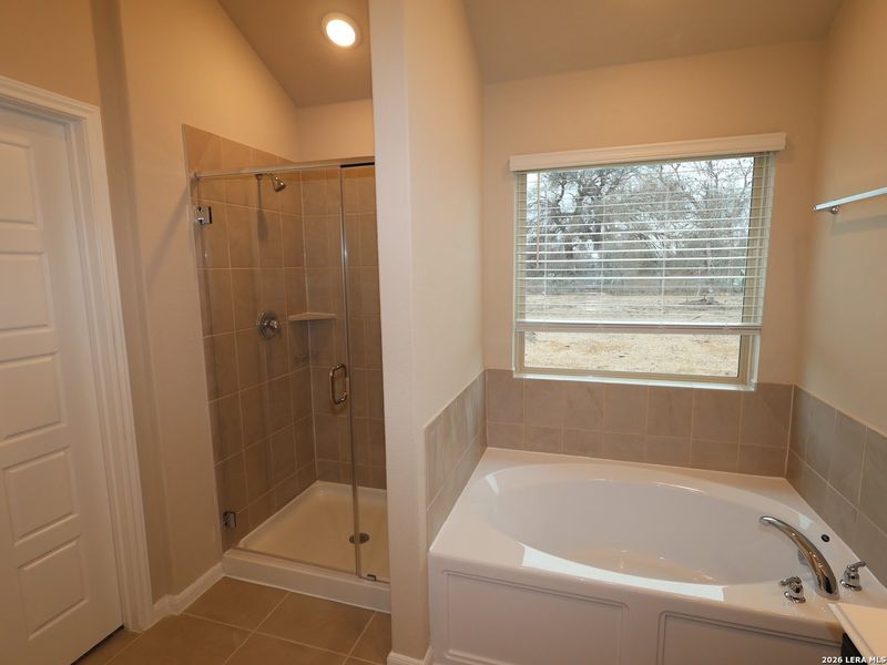 Furnished interior view inside a new home in Jordan's Ranch, San Antonio (Image 8).