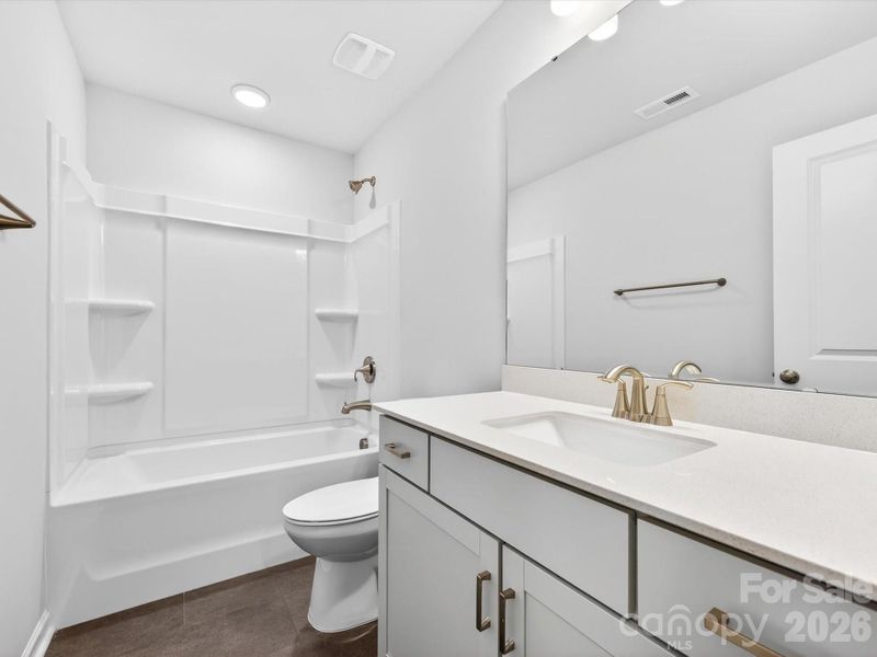 Furnished interior view inside a new home in Hardy Pond Townhomes, Rock Hill (Image 9).