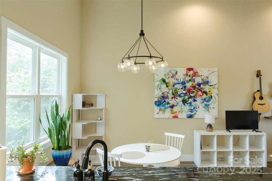 Furnished interior view inside a new home in , Weaverville (Image 7). Furnished interior view inside a new home in , Weaverville (Image 7).